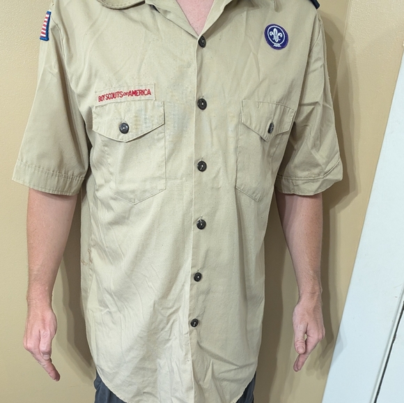 Official Vintage Boy Scout of America Mens Uniform - Picture 2 of 6